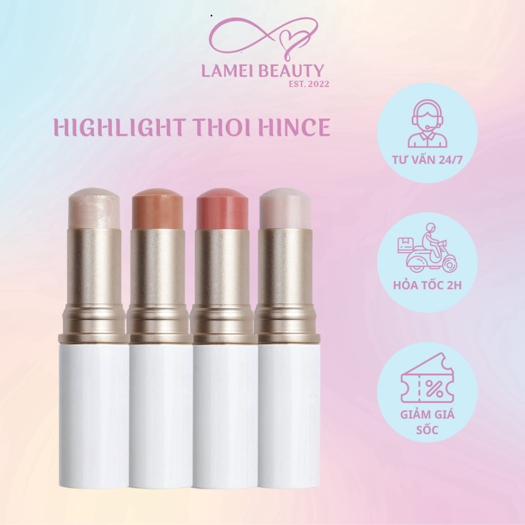 Nhũ Bắt Sáng Dạng Thỏi Hince True Dimension Radiance Balm 10g Highlight Hince - LOVELINESS.BEAUTY