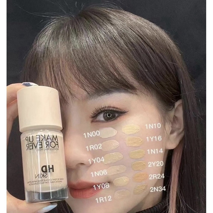Kem nền MUFE Skin HD Foundation Kem nền Make Up For Ever R210 1R02, Y218 1N06 - Lala.Cosmetics