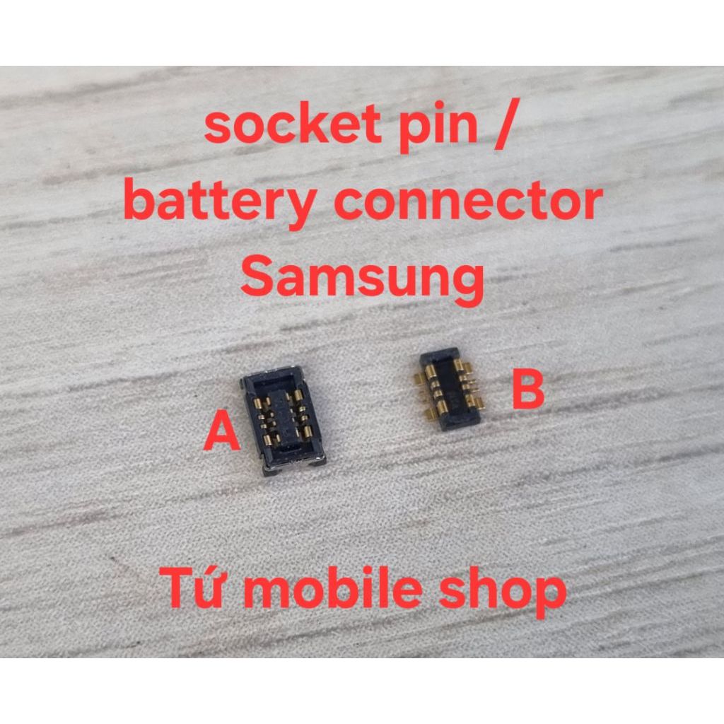 Socket pin (Battery Connector) dùng nhiều cho các mẫu máy Samsung