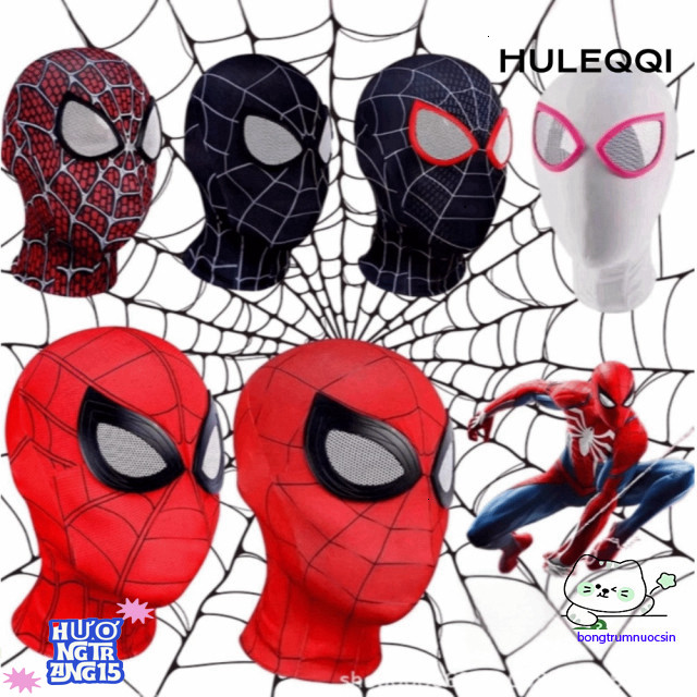 Mũ Cosplay Gwen Stacy – Biến Hóa Thành Người Nhện Miles Raimi Cho Ngày Halloween