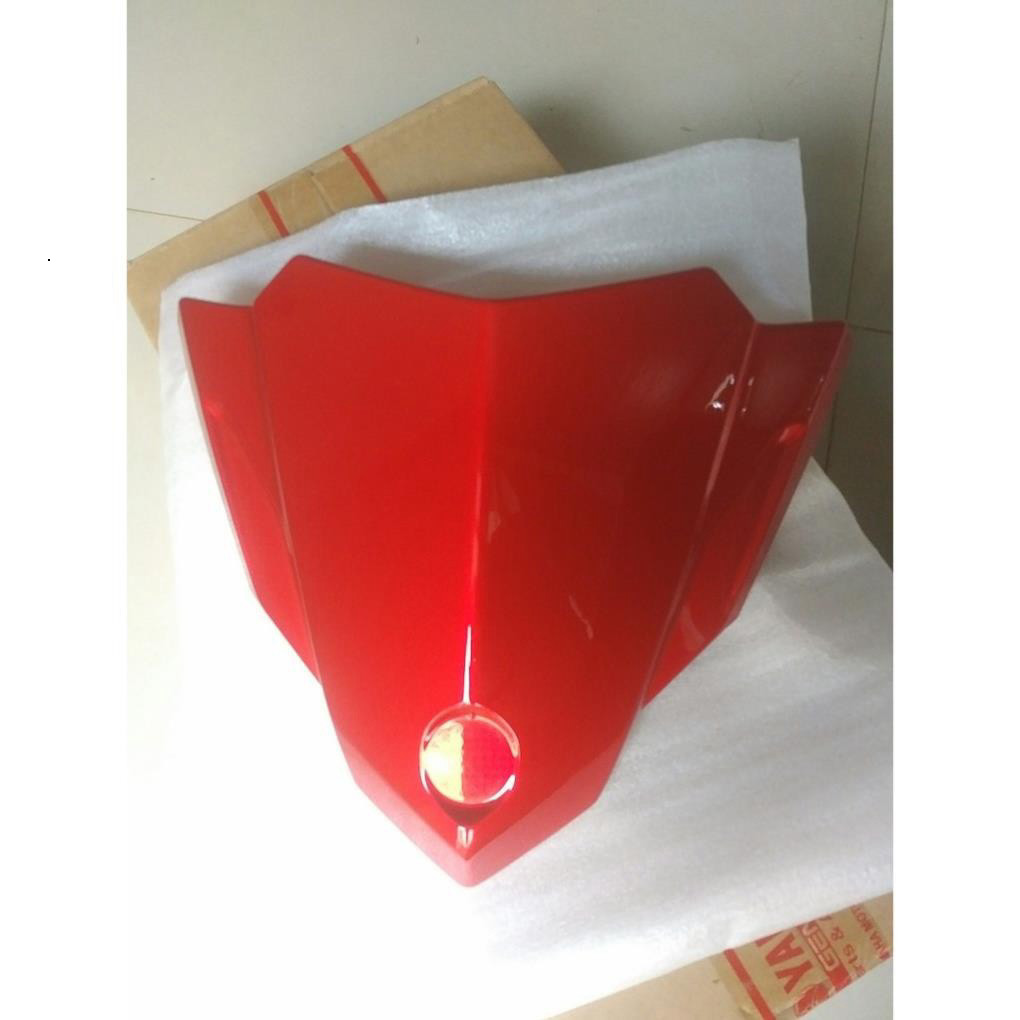 Nắp ốp đầu trước Nouvo 5 đỏ tươi.mão đầu