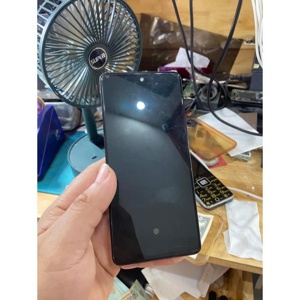 Màn hình hư vỡ Samsung A51. Màn hình xác Samsung A51 lấy cổ cáp hàng Zin bóc máy. BH 36 tháng