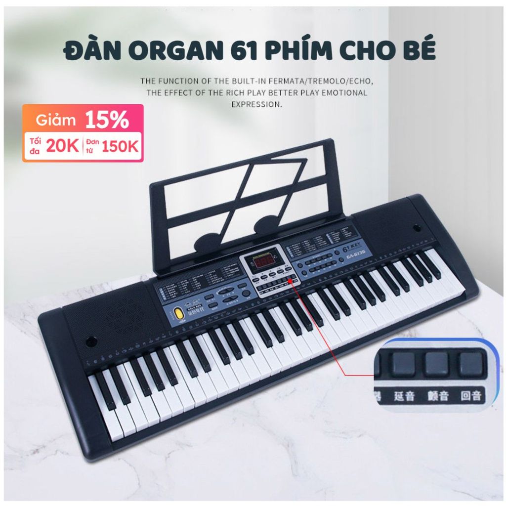 Đàn piano 61 phím - Đà điện tử