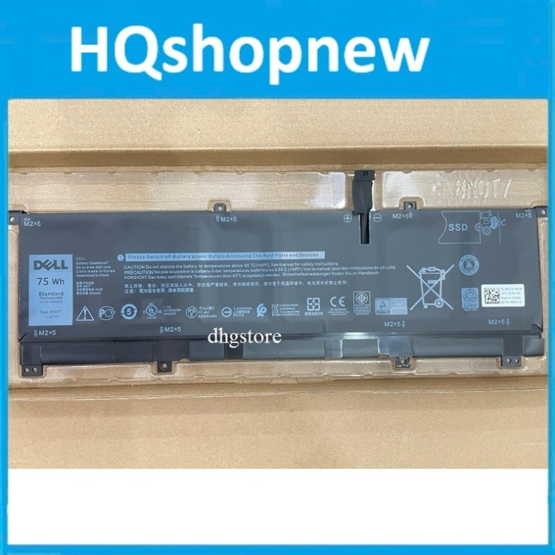 ⚡️ Pin laptop Dell XPS 15 9575 2-in-1, Precision 5530 2-in-1, P73F 8N0T7 08N0T7 TMFYT 0TMFYT 75Wh -N