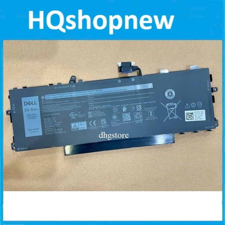 ⚡️ Pin laptop Dell Latitude 9420 9430 Latitude 9420 2-in-1 9430 2-in-1, JJ4XT GHJC5 59.6Wh - New