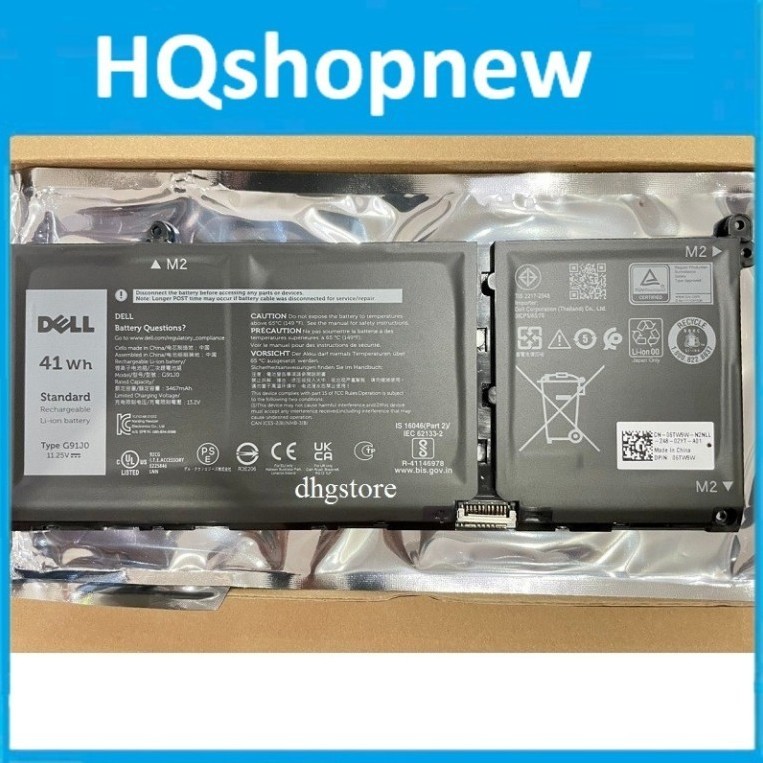 ⚡️ Pin laptop Dell Vostro 3430 3510 3511 3515 G91J0 41Wh - New