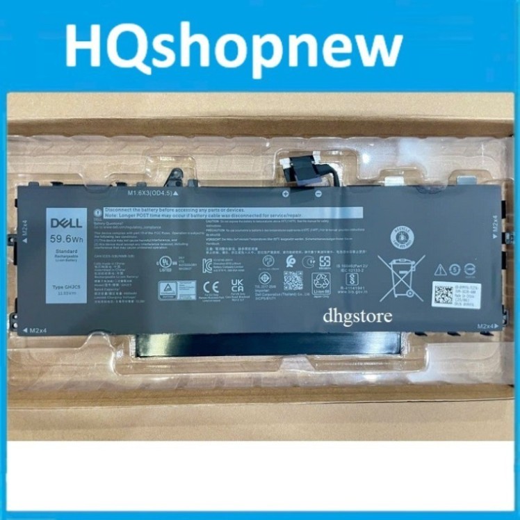 ⚡️ Pin laptop Dell Latitude 9420 9430 Latitude 9420 2-in-1 9430 2-in-1, JJ4XT GHJC5 59.6Wh - New