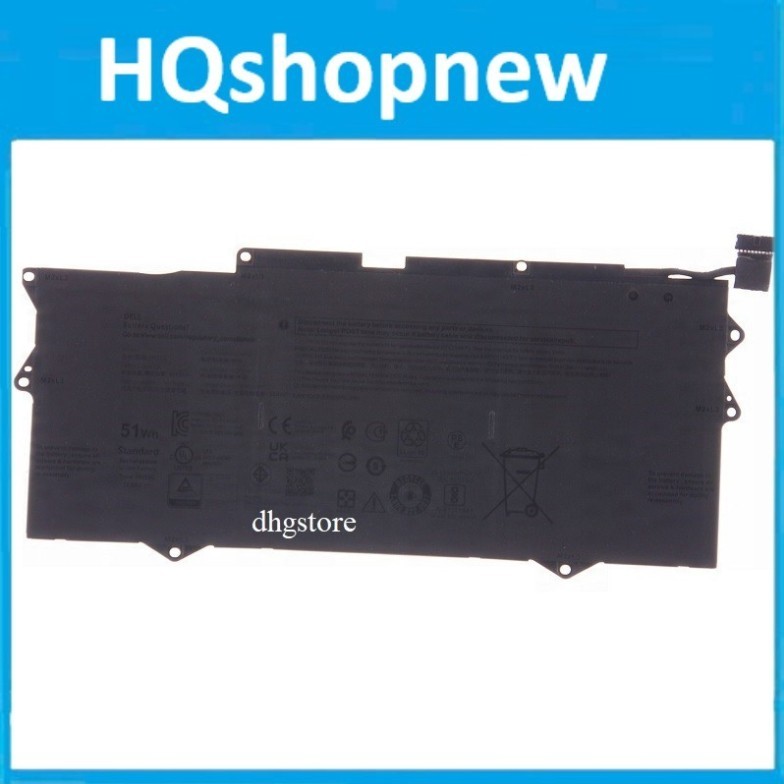 ⚡️ Pin laptop Dell XPS 9315 P153G P153G001 YM15G 0G9FHC G9FHC 0W6D4H W6D4H 51Wh - New