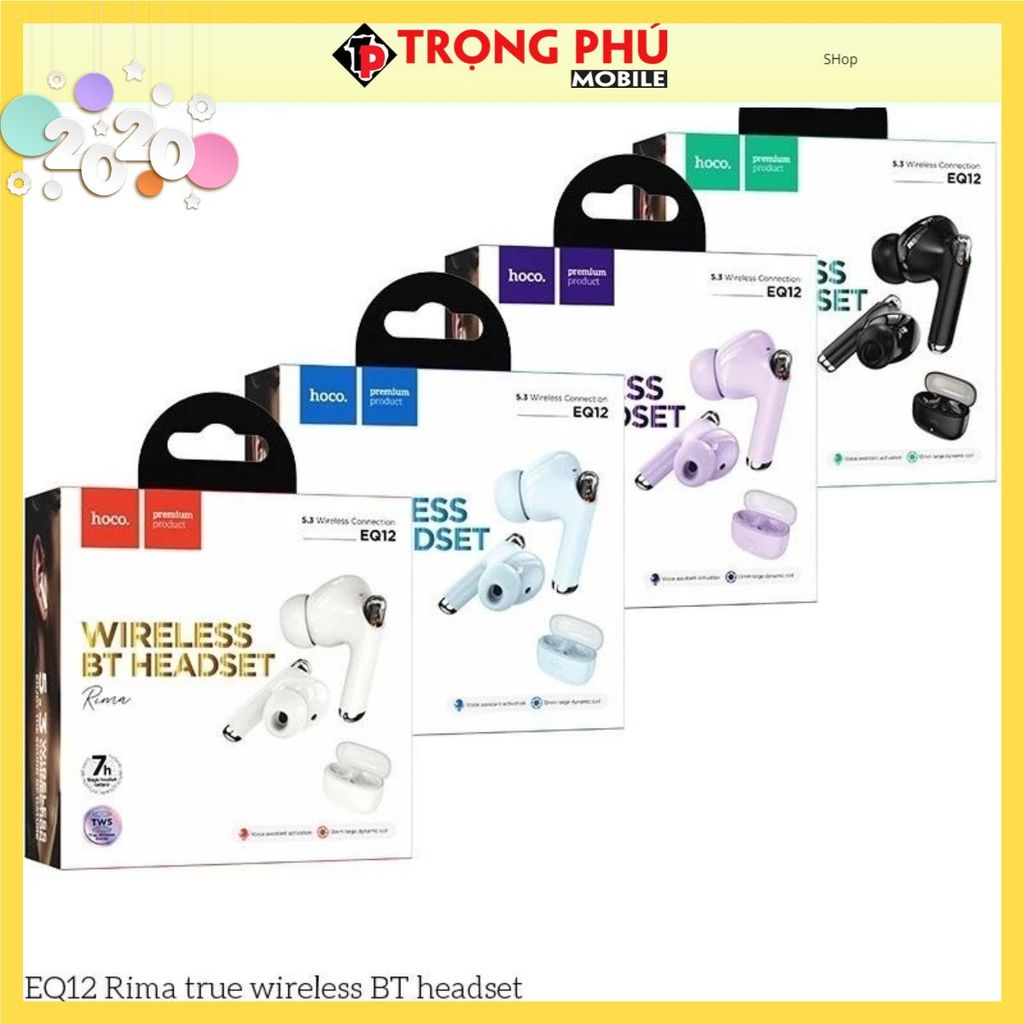 Tai nghe Bluetooth Hoco EQ12 7h - Shop bán chạy