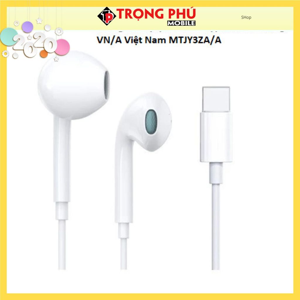 Tai nghe dây chui TypeC chính hãng Việt Nam MTJY3ZA/A - Shop bán chạy