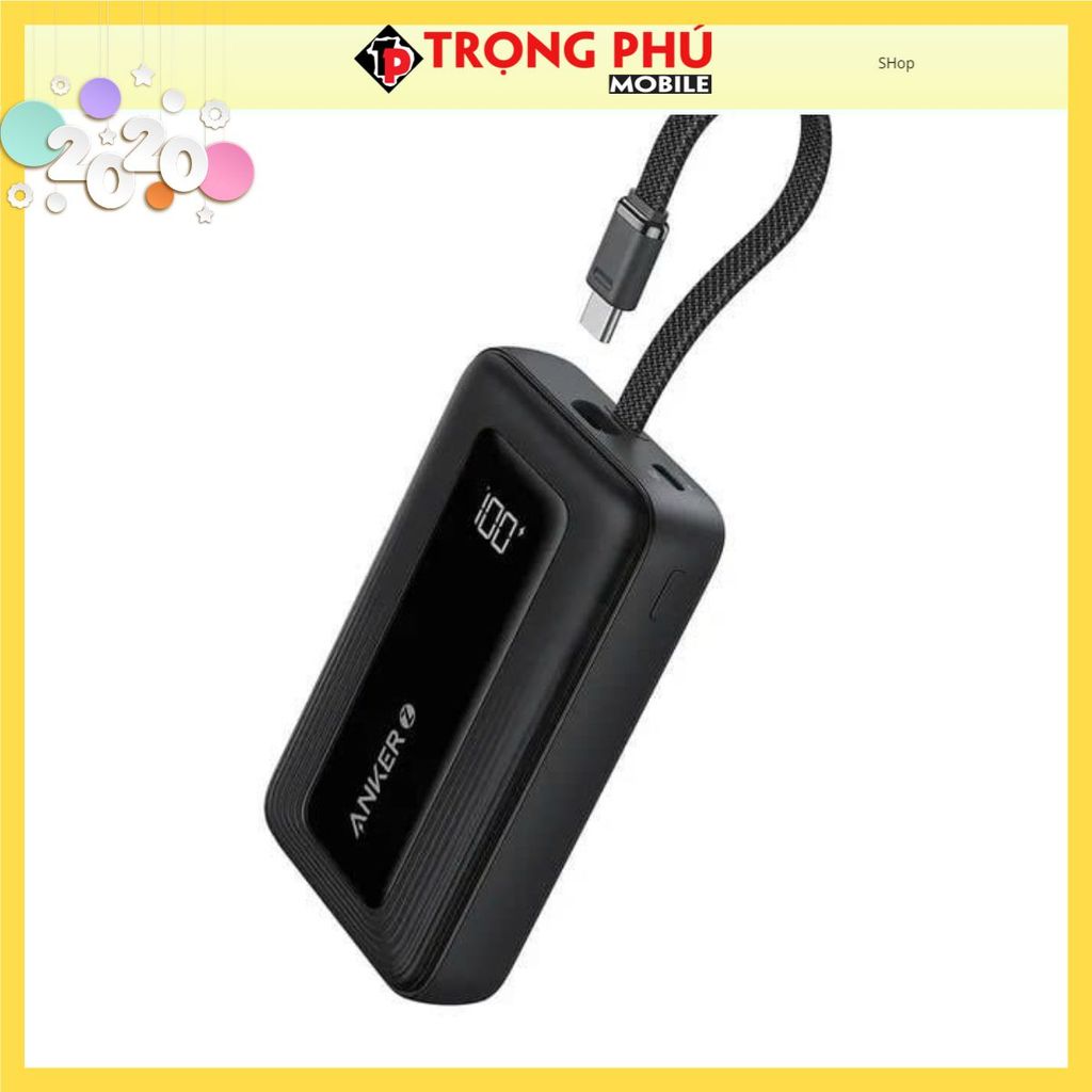 Sạc dự phòng Anker Zolo 1C1A 30W 20000mah TypeC_1689G51 - hot