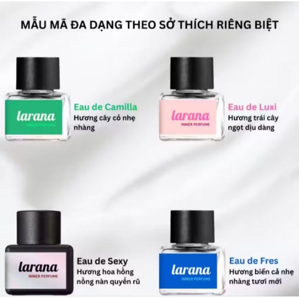 [CHE TÊN] Nước hoa vùng kín Larana thơm lâu 5ml