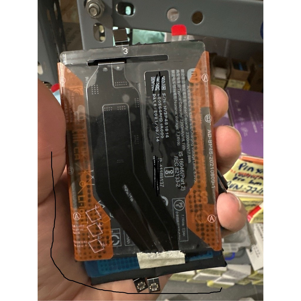 pin Xi Poco F4 GT, Redmi K50 Gaming, BP48 new hãng