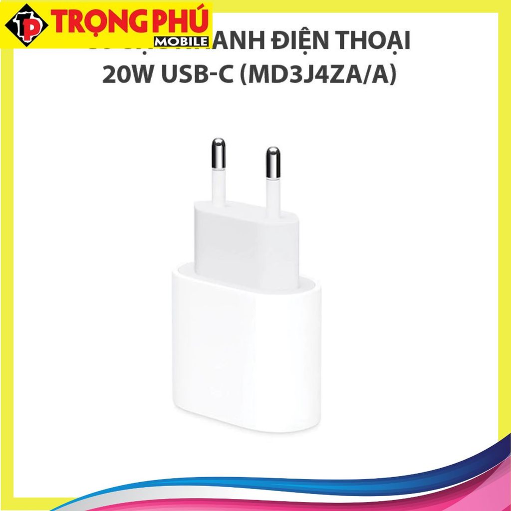 Cốc sạc 20w chính hãng (ZA/A MHJE3, MUVV3) - Online Sale off