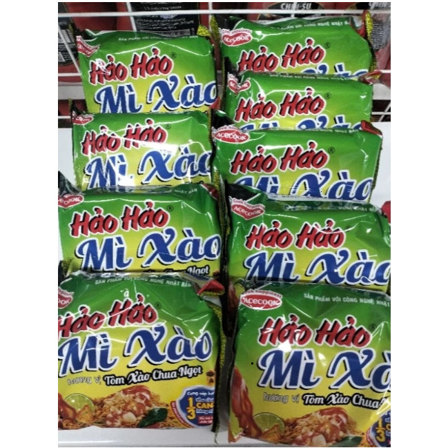 COMBO 10 gói Mì Tôm Hảo Hảo Chua Cay , Mì Xào 75g | Mì Gói Ăn Liền Ngon Nhanh – Acecook Việt Nam