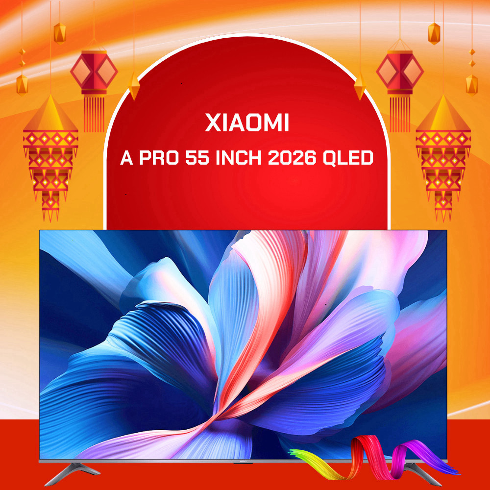 TiVi A Pro 55 Inch 2025/2026 4K QLED Bản Quốc Tế - Bảo Hành Chính Hãng 2 Năm