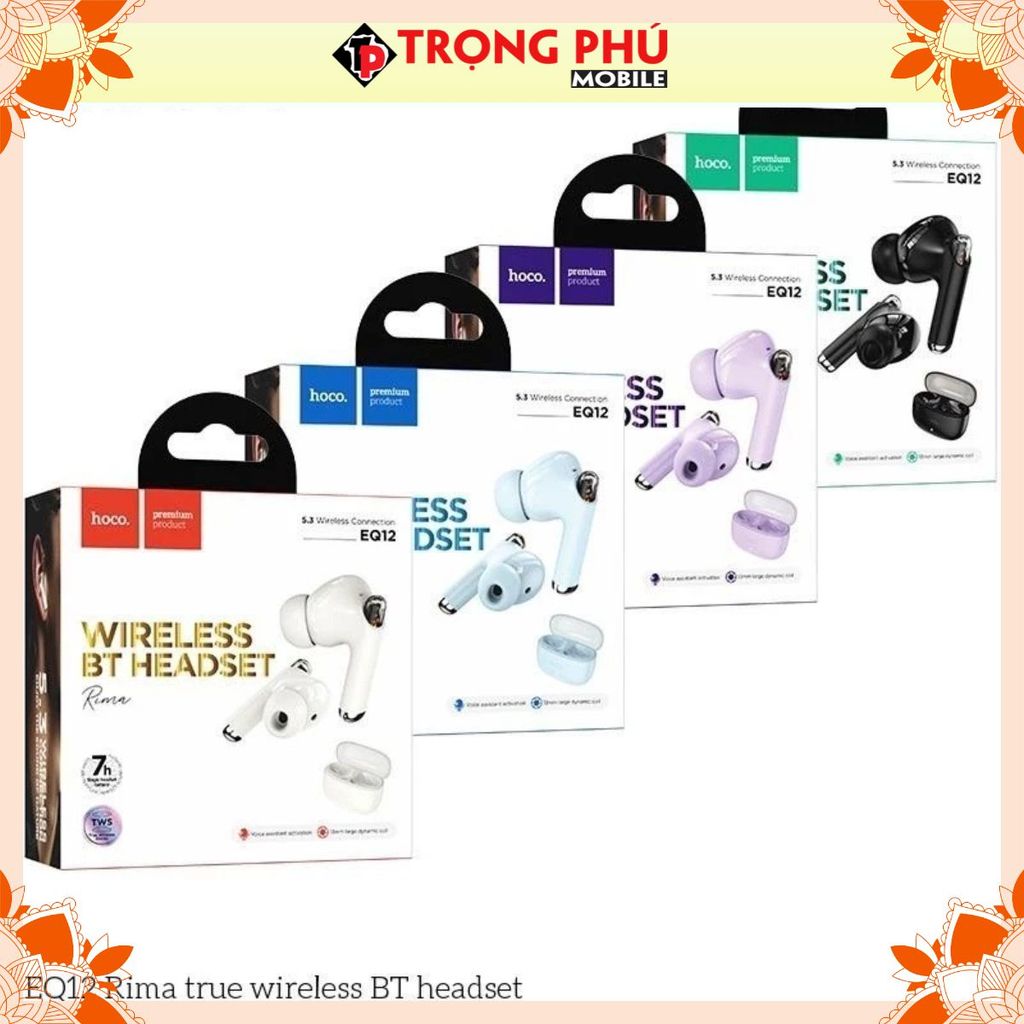 Tai nghe Bluetooth Hoco EQ12 7h - CH1 sản phẩm hot