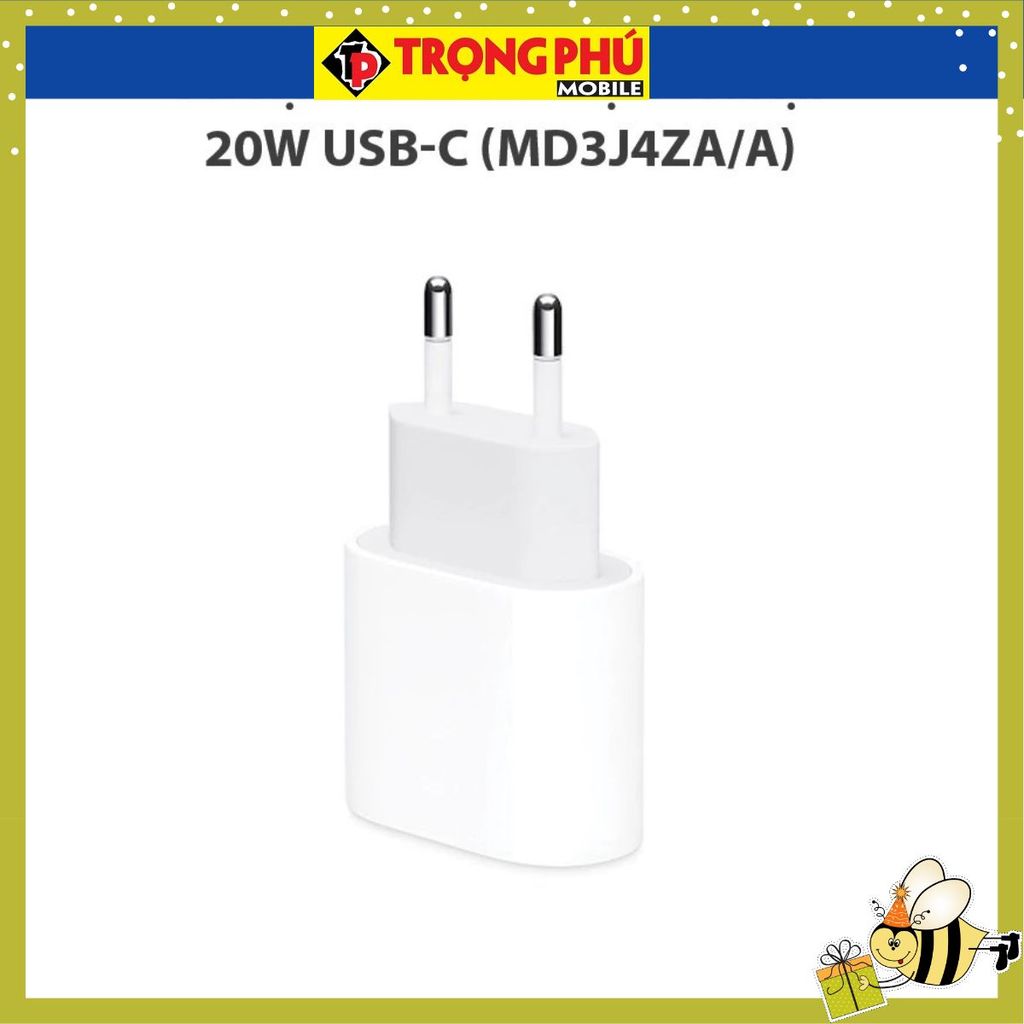 Cốc sạc 20w chính hãng (ZA/A MHJE3, MUVV3) - CH2 HCM