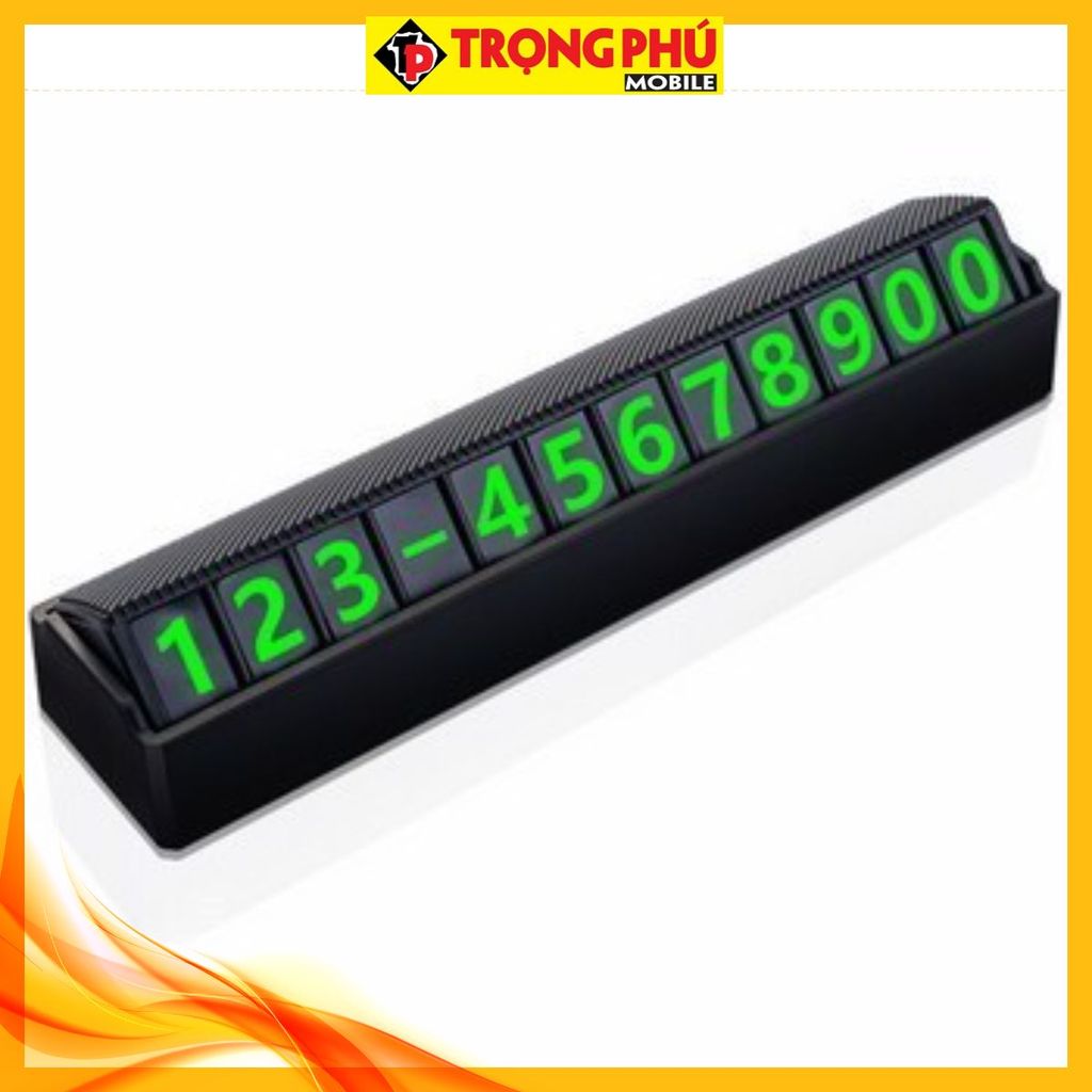 Hộp dán tem số điện thoại, biển số cho ô tô, xe hơi - Ch3 oke la