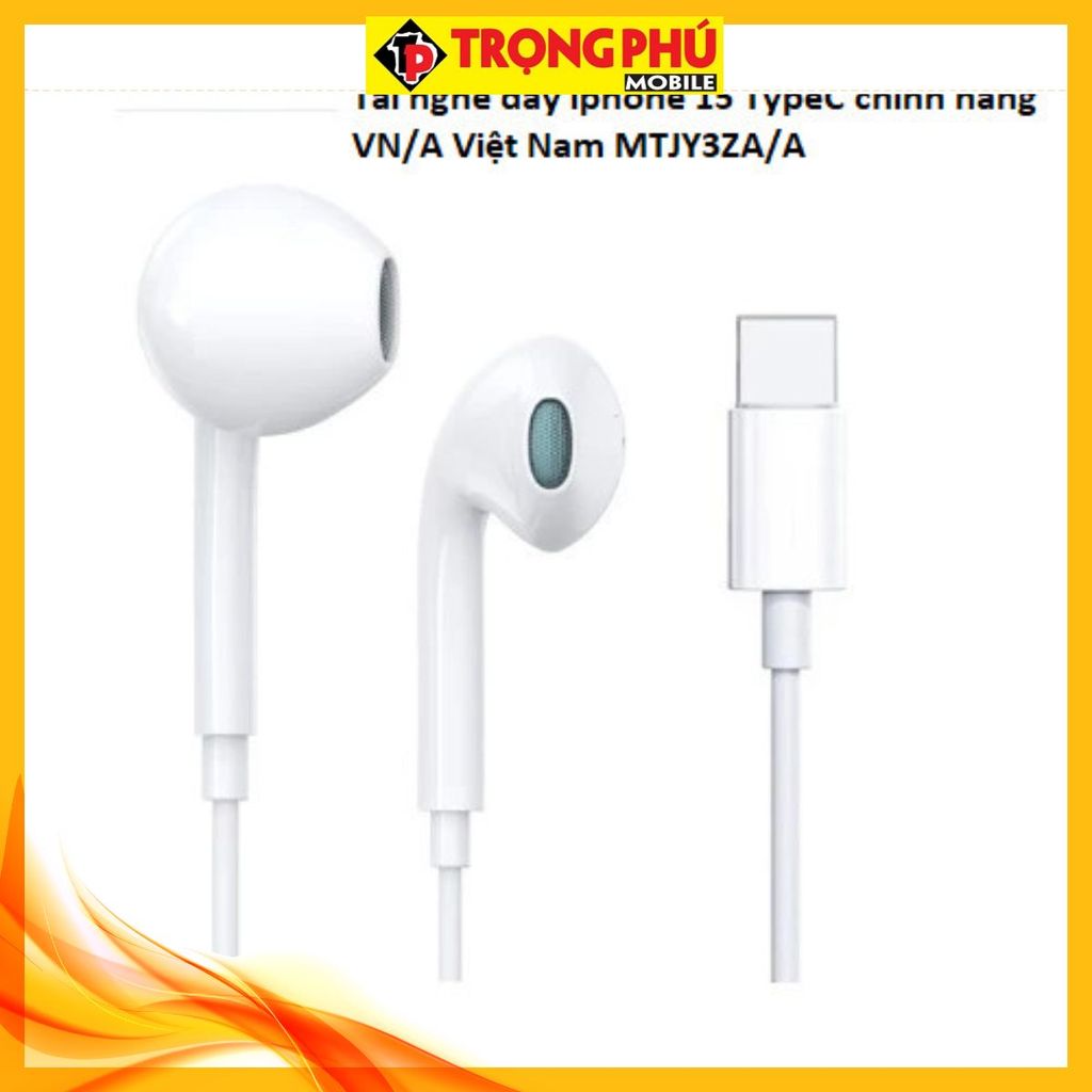 Tai nghe dây chui TypeC chính hãng Việt Nam MTJY3ZA/A - Ch3 oke la