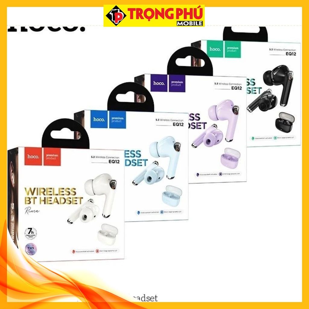 Tai nghe Bluetooth Hoco EQ12 7h - Ch3 oke la