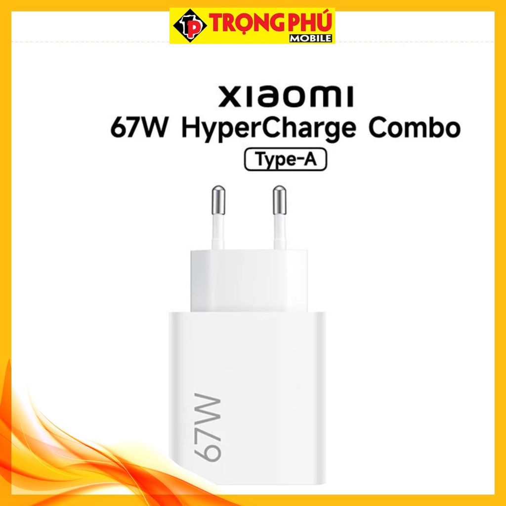 Cốc sạc 67w chính hãng cho Xi.ao.mi - Ch3 oke la