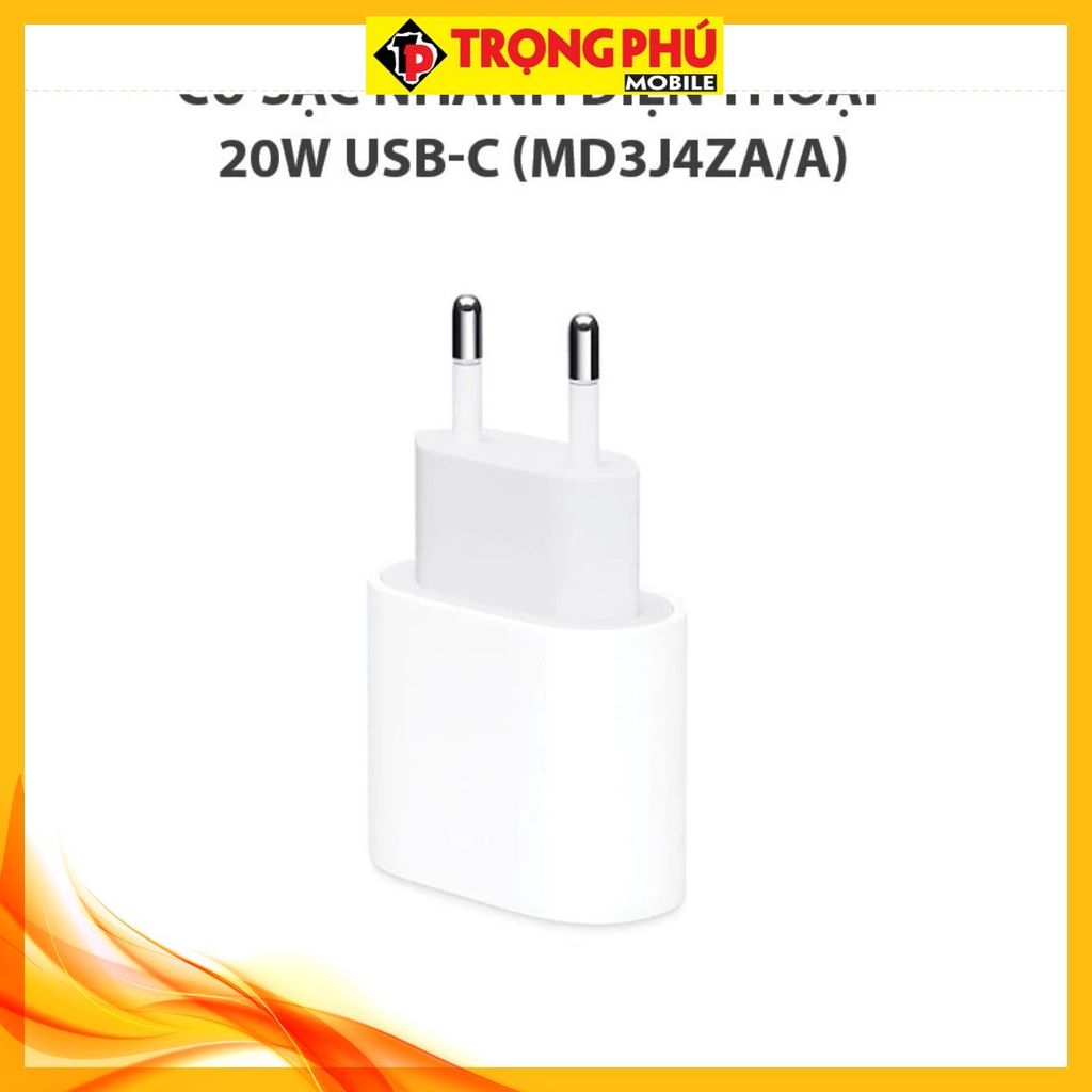 Cốc sạc 20w chính hãng (ZA/A MHJE3, MUVV3) - Ch3 oke la