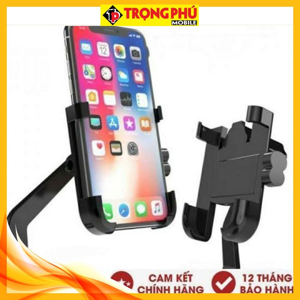 Kệ điện thoại xe máy c2 nhôm - Ch3 oke la