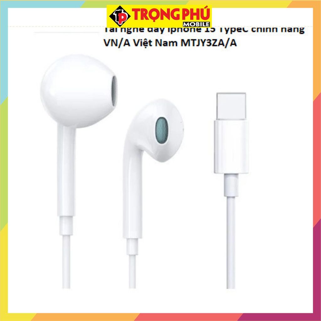Tai nghe dây chui TypeC chính hãng Việt Nam MTJY3ZA/A - CH4 top sale