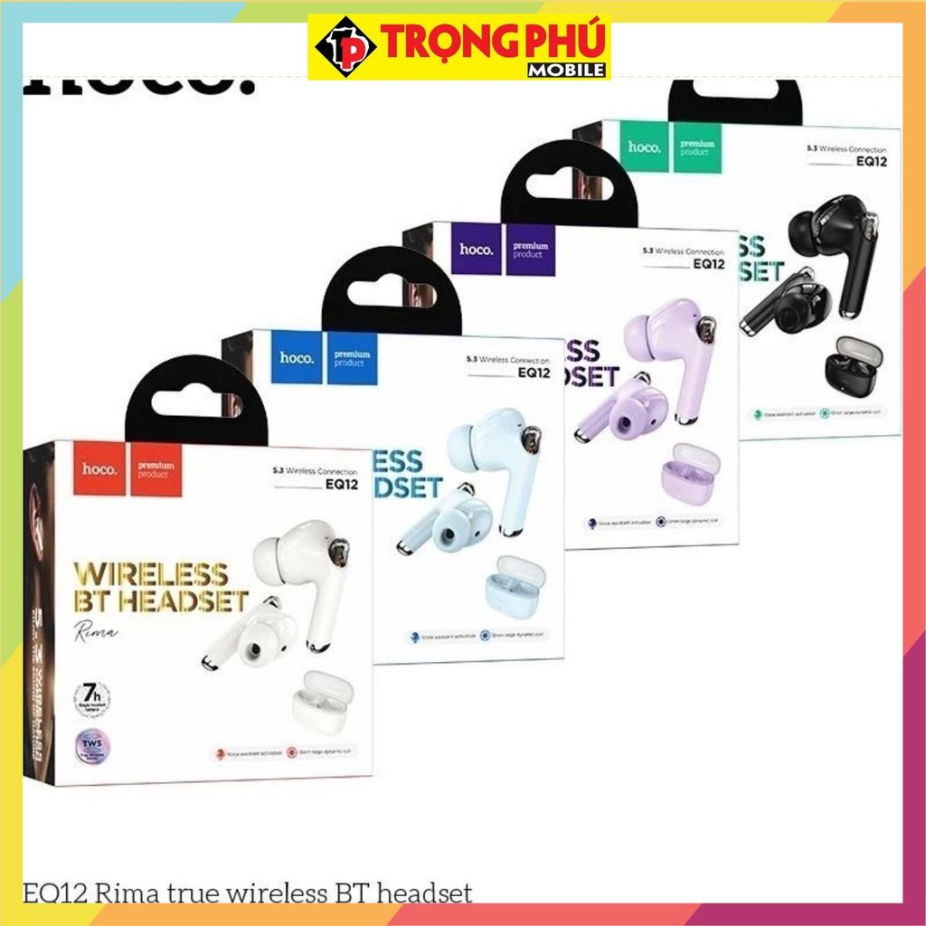 Tai nghe Bluetooth Hoco EQ12 7h - CH4 top sale