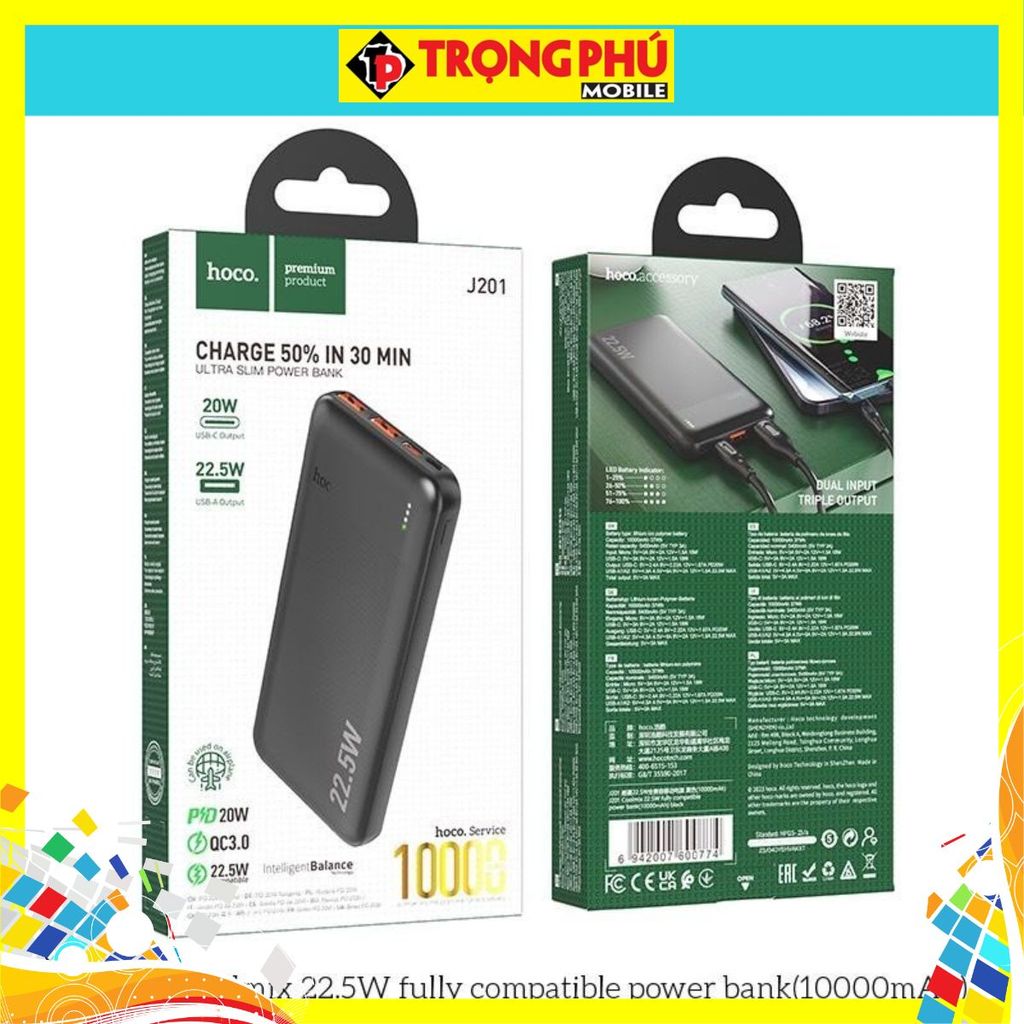 Sạc Dự phòng Hoco J201 best sales