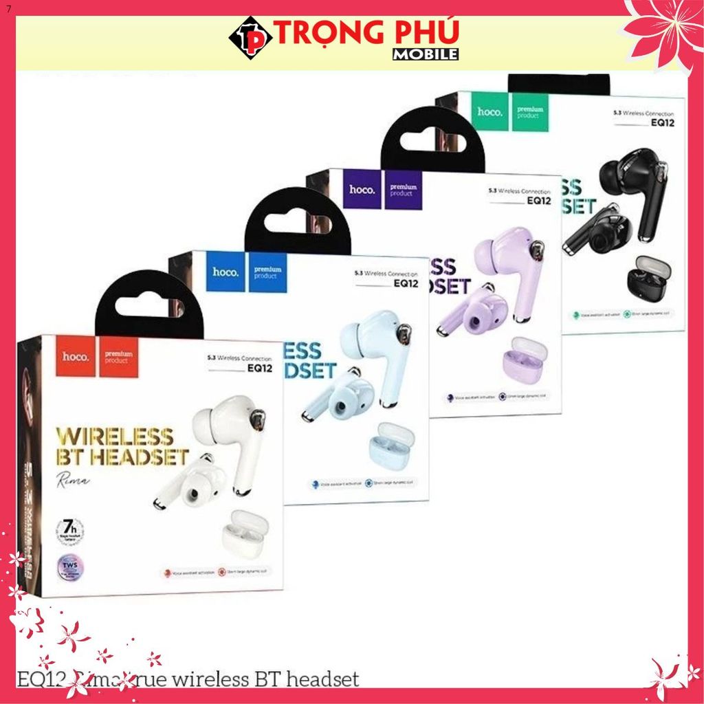 Tai nghe Bluetooth Hoco EQ12 7h
