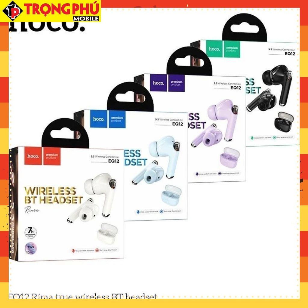 Tai nghe Bluetooth Hoco EQ12 7h - CH6 ưu thích