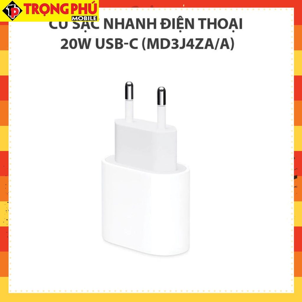 Cốc sạc 20w chính hãng (ZA/A MHJE3, MUVV3) - CH6 ưu thích