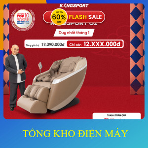 ib FB: tkdm.247 ✔️ nhận mã giảm thêm_ Ghế massage KINGSPORT Standard G2 con lăn di chuyển cổ vai, th