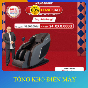ib FB: tkdm.247 ✔️ nhận mã giảm thêm_ Ghế massage KINGSPORT G91 cao cấp con lăn 3D, chế độ quét cơ t