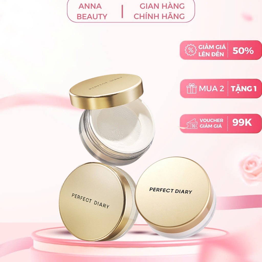 Phấn Phủ Perfect Diary – Phấn Phủ Kiềm Dầu, Che Phủ Lỗ Chân Lông, Giữ Nền Hoàn Hảo Suốt Ngày