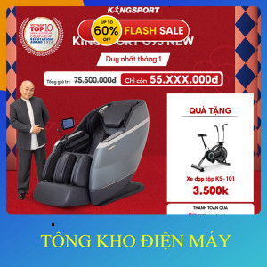 ib FB: tkdm.247 ✔️ nhận mã giảm thêm_ CHỈ GIAO MIỀN BẮC | Ghế massage KINGSPORT CLASSIC G93 New Hệ t