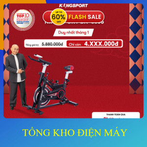 ib FB: tkdm.247 ✔️ nhận mã giảm thêm_ [KOL] Xe đạp tập KINGSPORT BK5806 bánh đà 6kg khả năng kháng l