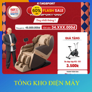 ib FB: tkdm.247 ✔️ nhận mã giảm thêm_ [KOL  GIAO MIỀN BẮC] Ghế massage KINGSPORT G85 con lăn di động