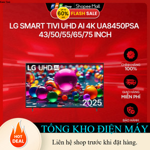 ib shop nhận mã giảm_ [Giao hàng miễn phí] LG Smart TV UHD AI 4K UA8450PSA 65inch/ 43inch/ 50 inch/ 