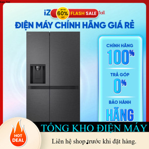 ib shop nhận mã giảm_ LSI63BLMA  Tủ lạnh LG Inverter 641 lít Side By Side LSI63BLMA  Hàng chính hãng