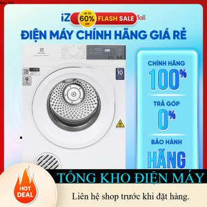ib shop nhận mã giảm_ EDV904H3WC  Máy sấy thông hơi Electrolux UltimateCare 9 kg EDV904H3WC  Hàng ch