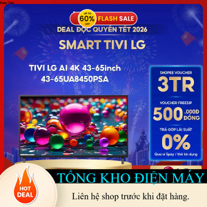 ib shop nhận mã giảm_ Smart Tivi LG 4K UA8450PSA Model 2025  Miễn phí giao hàng _ib đặt hàng