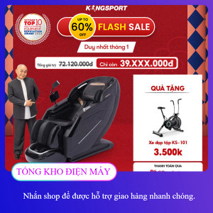 ib nhận voucher ✔️_ Ghế massage KINGSPORT G16 công nghệ Massage Kingtech Touch Pro, 12 bài massage c