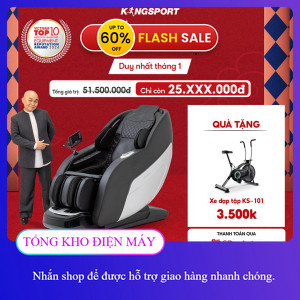 ib nhận voucher ✔️_ Ghế massage KINGSPORT G12 công nghệ mới Kingtech Touch Pro, 25 bài massage tự độ