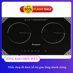 ib nhận voucher ✔️_  KG498N Bếp từ đôi lắp âm Kangaroo KG498N  Chỉ sử dụng loại nồi có đế nhiễm từ  