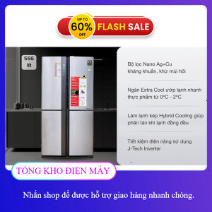 ib nhận voucher ✔️_  Tủ lạnh Sharp Inverter 556 lít SJFX630VST (dung tích tổng 626 lít)  THÁI LAN _i