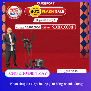 ib nhận voucher ✔️_  CHỈ GIAO MIỀN BẮC | Xe đạp tập KINGSPORT Elliptical Bike EB8903 tập luyện toàn 