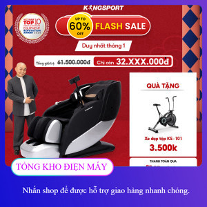 ib nhận voucher ✔️_  Ghế massage KINGSPORT G17 công nghệ massage Kingtech Touch Pro, công nghệ massa